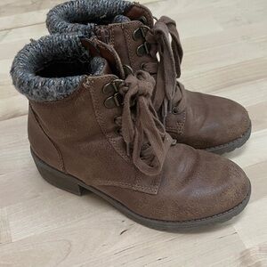 Madden Girl Brown Ankle Boots, little kids size 1